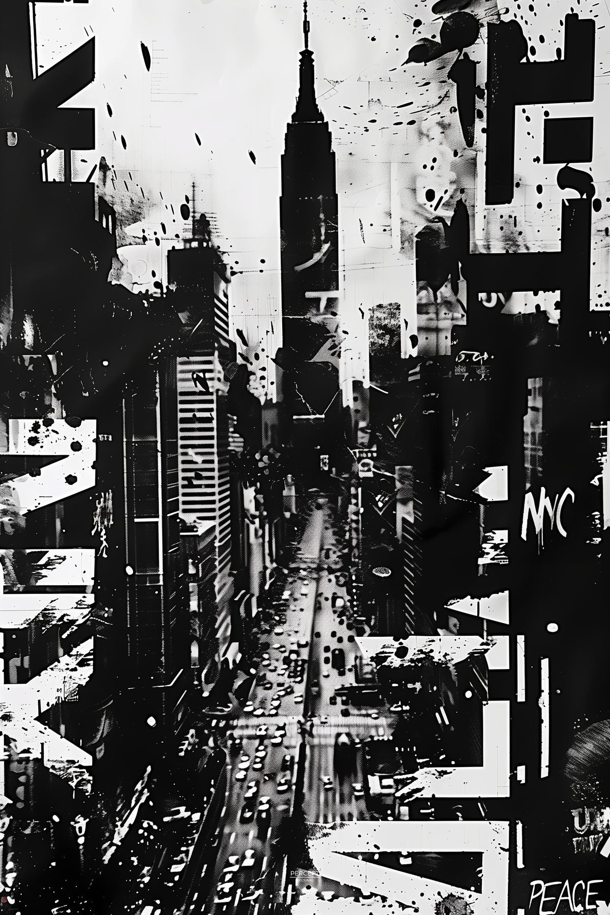 New York City artwork detail — artwork detail 1